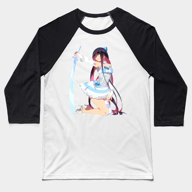 Stocking Anarchy Baseball T-Shirt by Venandeu